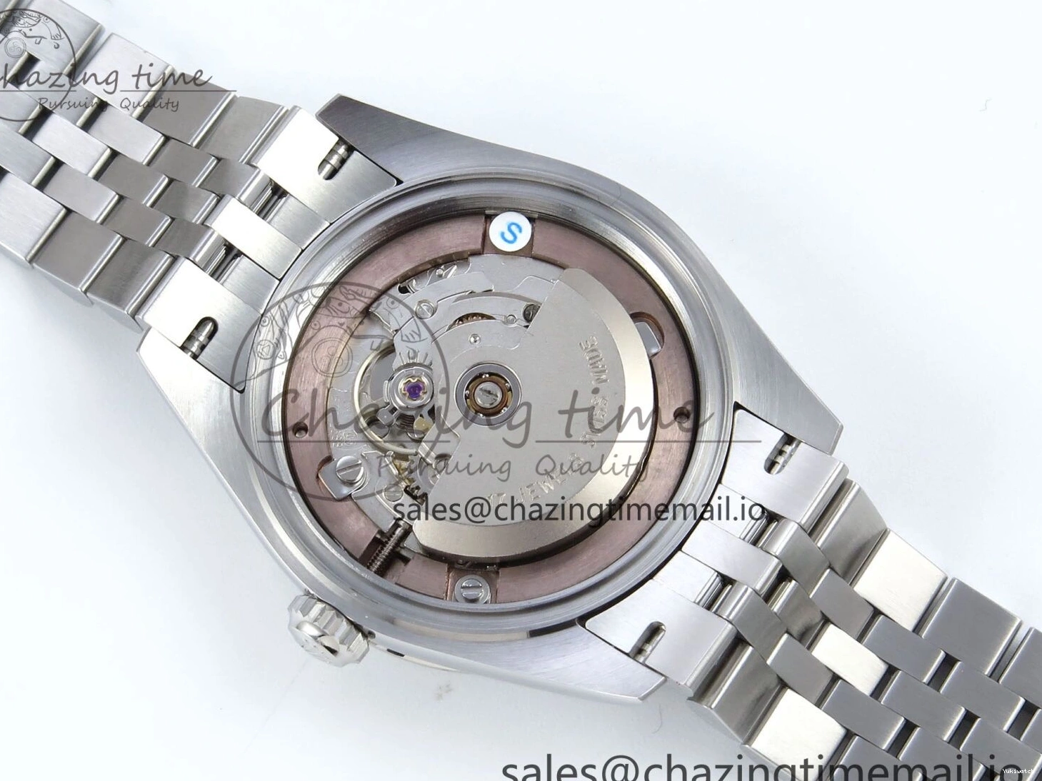 Bezel 904L Steel Dial Edition Bracelet 31 on ETA White 2688 DateJust ARF Diamonds 1:1 Best SS 278384RBR Jubilee Roman 0109